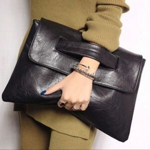 Boho Envelope Bag Vegan Leather
